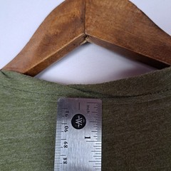 Lucky Brand Henley T-Shirt Mens Medium Green Short Sleeve