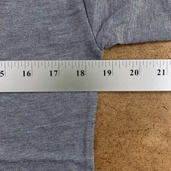 Badger Sport Adult Size Small Gray Heather Short Sleeve Crew Neck T-Shirt New