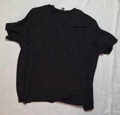 Black Graphic Short Sleeve T-shirt District Perfect Tri 4XL