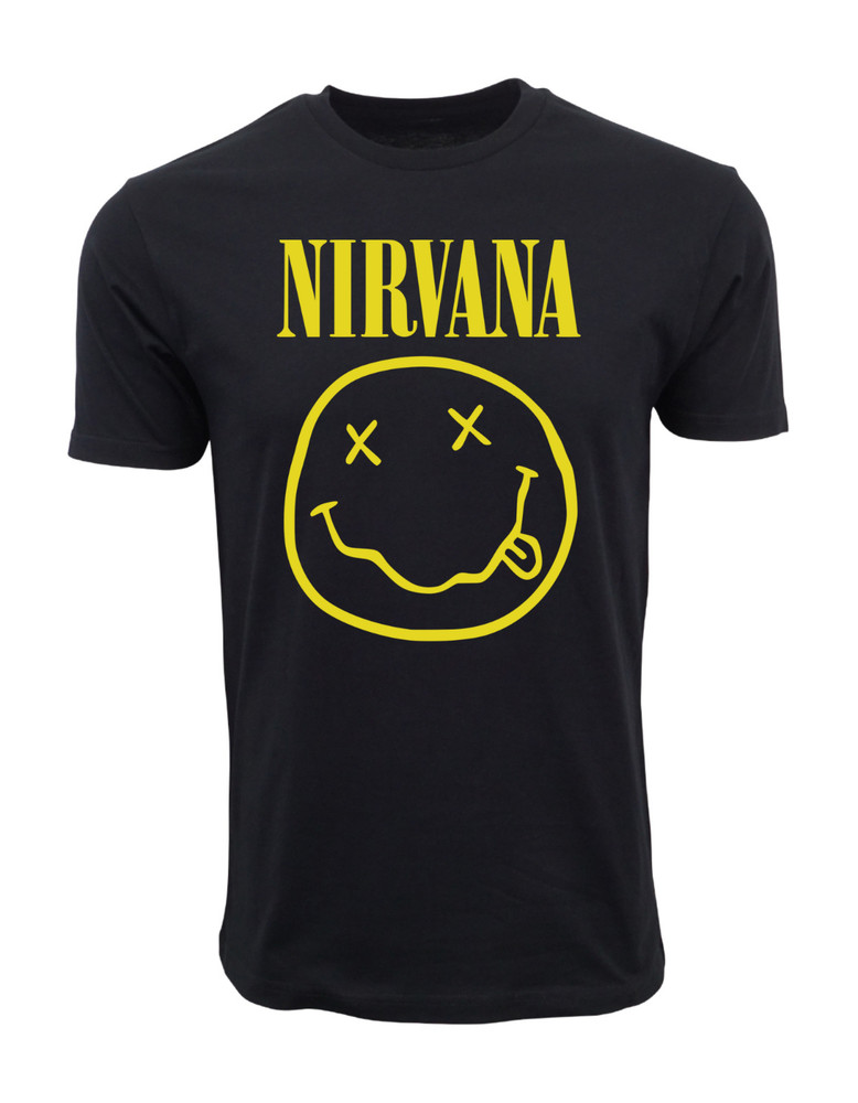 NIRVANA FAUX SMILE T SHIRT