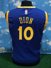 Golden State Warriors Jersey Large 10 Dion Adidas Blue NBA see description C3