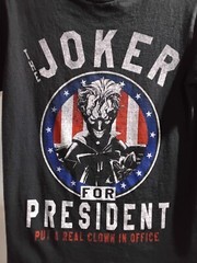 “The Joker For President” DC Comics T Shirt Black Sz Small