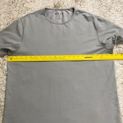 BYLT Shirt Mens Large Gray Performance Crew Neck Lux Short Sleeve Tee