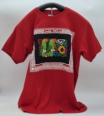 Pura Vida Costa Rica Bird Toucan Tropical Animal T Shirt Red Size Medium Unisex