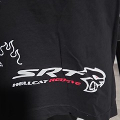 Warren Lotas SRT Hellcat Redeye T-Shirt Size M Crew Neck Short Sleeve