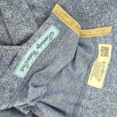 Robert Graham Long Sleeve Crew Neck T-Shirt BURSNELL Heather Light Blue M