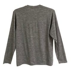 Taylor Stitch Civic The Zaha Henley Merino Wool Heather Gray men’s variety NEW