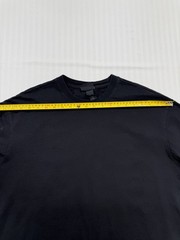 H&M Men’s Black Loose Fit L Crew Neck Short Sleeve T-Shirt