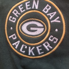 NFL Green Bay Packers Henley Shirt Mens 3XL G-III Green Gold Colorblock Cotton