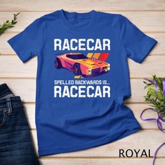 Racecar Spelled Backwards – Car Racer Mechanic Racing Race Unisex T-shirt