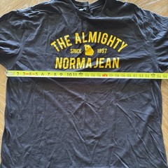 The Almighty Norma Jean Logo T-Shirt Metal Core Band Official Merch Sz 2XL Black