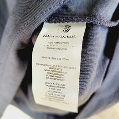NWT Travis Mathew T-Shirt Mens Blue Bromerica Graphic Tee Size Large