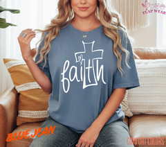 Unisex Faith Over Fear T-Shirt, Men T shirt,Women T shirt Gift Christian Top