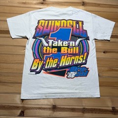 Vintage 2003 Sammy Swindell Racing Sprint Car Sports Autographed T-Shirt Medium