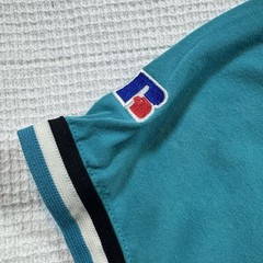 Vintage Russell Athletic V Neck T-Shirt Men’s XL FL Marlins Made In USA 2000
