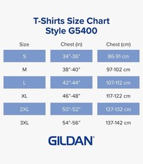 Gildan Adult Heavy Cotton Long Sleeve T-Shirt, Style G5400, 2-Pack XL