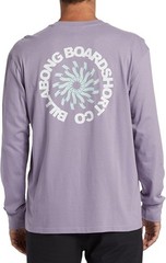 Billabong Men’s Whirlpool Long Sleeve T-shirt Purple NEW S M L XL XXL $36