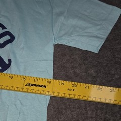 VTG 80s Single Stitch Shirt Medium Blue Taco Bell Cactus Graphic Logo Fast Food