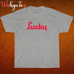 New Lucky Stores Logo Black/Grey/Navy/White Size S-5XL Unisex T-Shirt