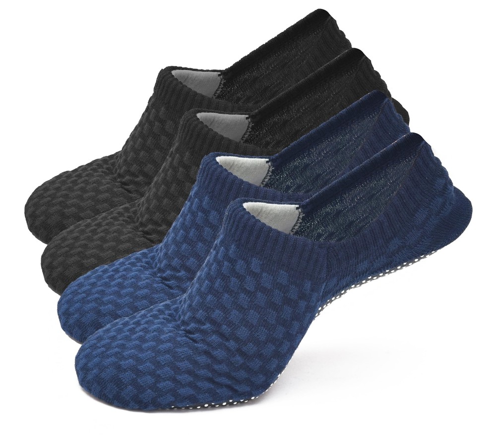 Anti-Skid Unisex Indoor Slipper Socks Light Weight Low Ankle Non-Slip Socks f…
