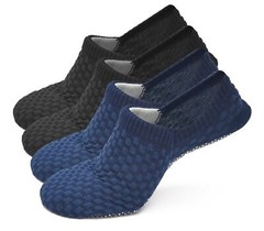 Anti-Skid Unisex Indoor Slipper Socks Light Weight Low Ankle Non-Slip Socks f…