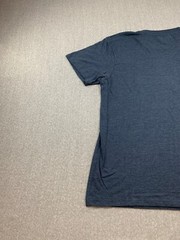 Crazy Dog Fishing T-shirt Men L Gray Blue Can’t Work Today, My Arm is in a Cast