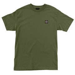 Independent Trucks RTB BOMBERS Skateboard T Shirt MILITARY GREEN