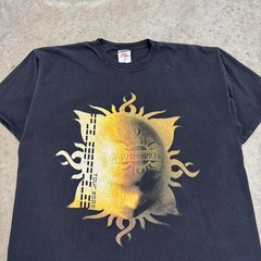 Vintage Y2K Godsmack T-shirt Priceless Tour Metal Band Tee Black Mens XL