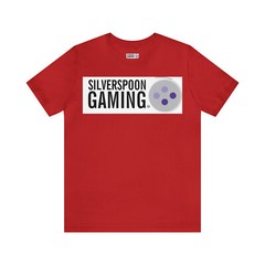 Silverspoon Gaming Logo Unisex Jersey Short Sleeve Tee – Brand New