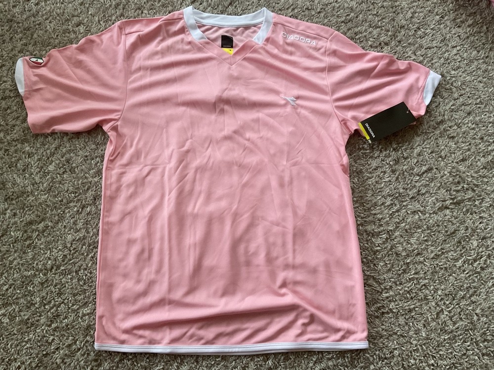 Diodora Light Pink Football Jersey