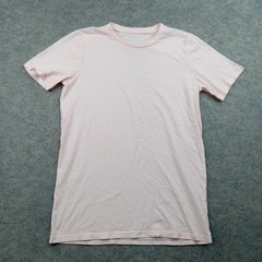 Everlane Shirt Mens XS Pink Supima Cotton Crewneck Tee Made In USA Basic