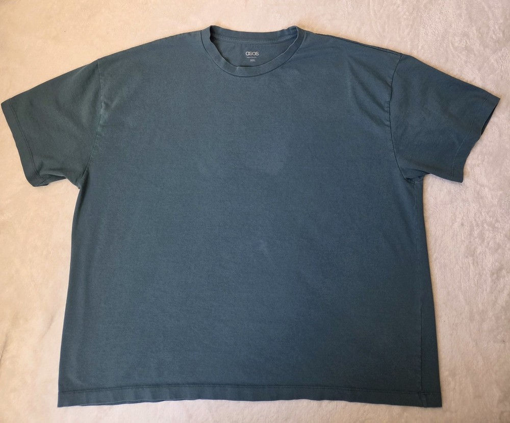 Asos Premium Heavyweight Boxy T-shirt- Men’s XXL – Teal