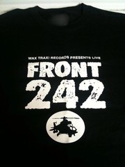 Vtg Front 242 Band World Tour Country Music All Size Black Shirt UU179