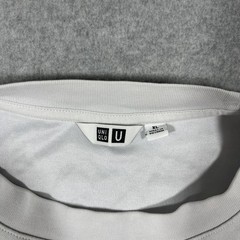 Uniqlo AIRism Men’s Sz XL Cotton Oversized Crew Neck White T-Shirt