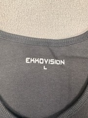 EKKOVISION Lot of 3, Men’s Ribbed Tank Top Beaters – 1 Black, 2 Gray, Size L