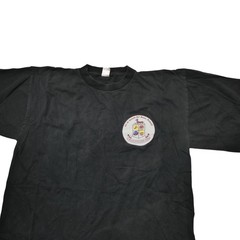 Ali Al Salem Air Base Kuwait Shirt Mens Large Black 386th Wing Military Tee Top