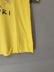 J Crew Shirt Mens Medium Yellow Golfo Di Napoli Capri Graphic Short Sleeve Tee