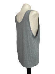ATHLETIC WORKS DRIWORKS TRI-BLEND Gray Tank Sz S
