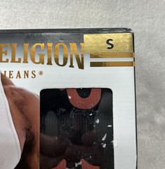 True Religion 5 Pack Tank Top Men Small 34-36 Black Ribbed Tag Free Horseshoe