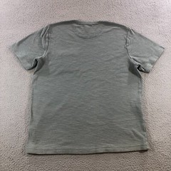 goldthreads T shirt mens L gray slate thick woven pocket tee