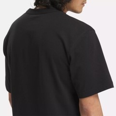 Reebok XL Men’s T-Shirt Black White Retro Pump Invention Lifestyle Cotton NWT