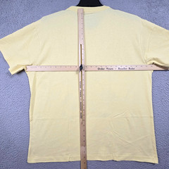 Ratfink Dodge Challenger Shirt Mens XL Yellow Mopar American Muscle Car NWT