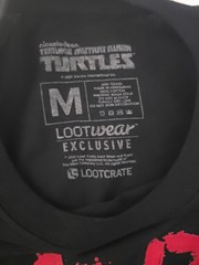 Tee Shirt TMNT Loot Crate Adult Medium Graphic Teenage Mutant Ninja Turtles