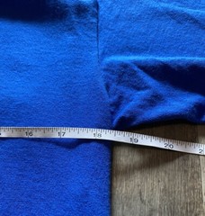 Brooklyn Vertical Tee Shirt Size Medium Streetwear Blue Melted Headphone