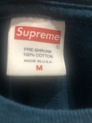 Supreme Independent Tee Slate Blue Size M FW17 100% Authentic SOLD OUT ITEM