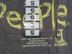 SWAMP PEOPLE I SEE OFFICIALLY LICENSED 2011 ALSTYLE APPAREL TSHIRT S NWOT