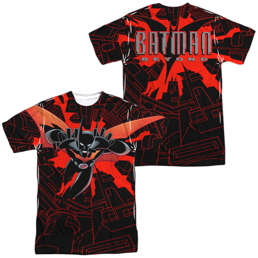 Batman Beyond Drop Down Unisex Adult Halloween Costume T Shirt, S-3XL
