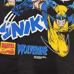 VTG 1993 Marvel Comics Wolverine T-shirt TAG Single Stitch X-Men Boxy Size XL