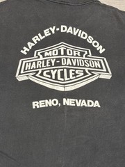 Vintage Harley Davidson Tee 3D Emblem 1988 Size M Motorcycle Biker Single Stitch