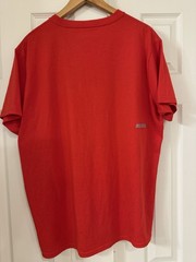 AsicsTiger Red Pocket T-Shirt Graphic Tiger Logo, Running Sports Casual 2XL NWOT